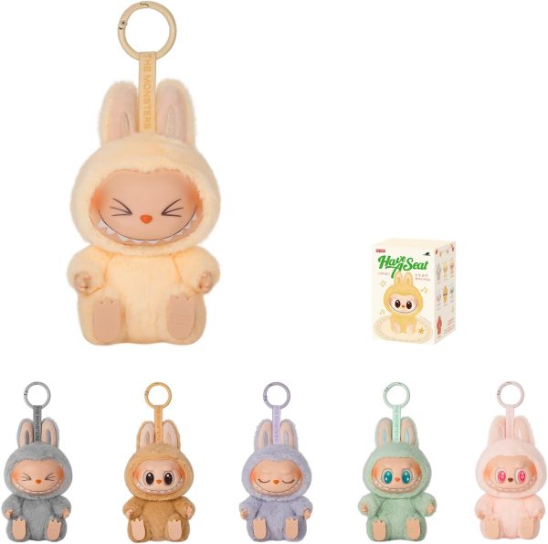 Original POPMART POP MART 2nd Generation LABUBU Have a Seat Party Vinyl Plush Blind Box Pendant - Image 5