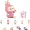 POP MART Official Store Original Labubu Lazy Yoga Series Mystery Blind Box the MONSTERS Labubus Macaron Popmart Plush Dolls Toy