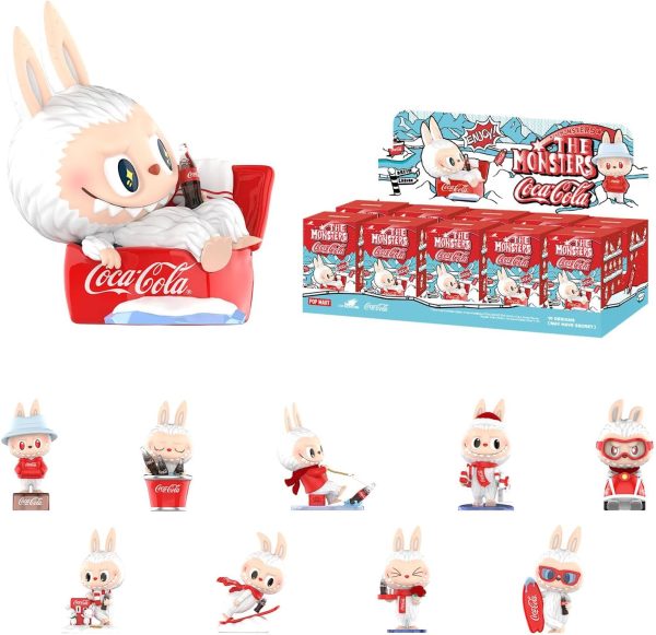 Authentic Hot Sale Original Pop Mart Labubu the Monsters COCA-COLA SERIES Action Anime Figures Blind Box Toys Mystery Boxes